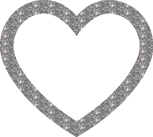 Gif animé coeurs bulles